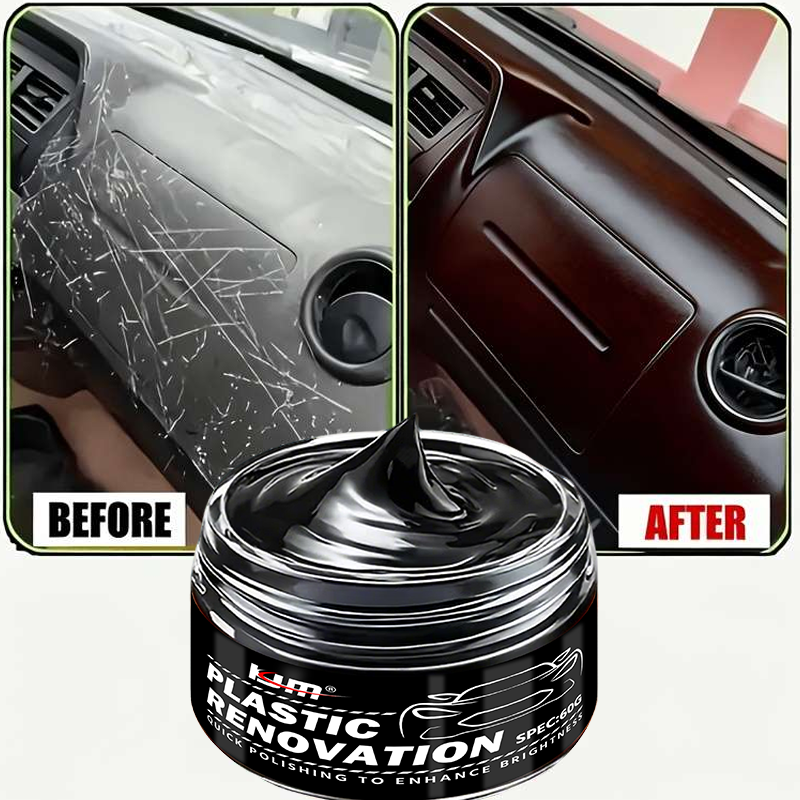 Trim Restorer Plastic - KJM Deep Black Gloss Car Renovation