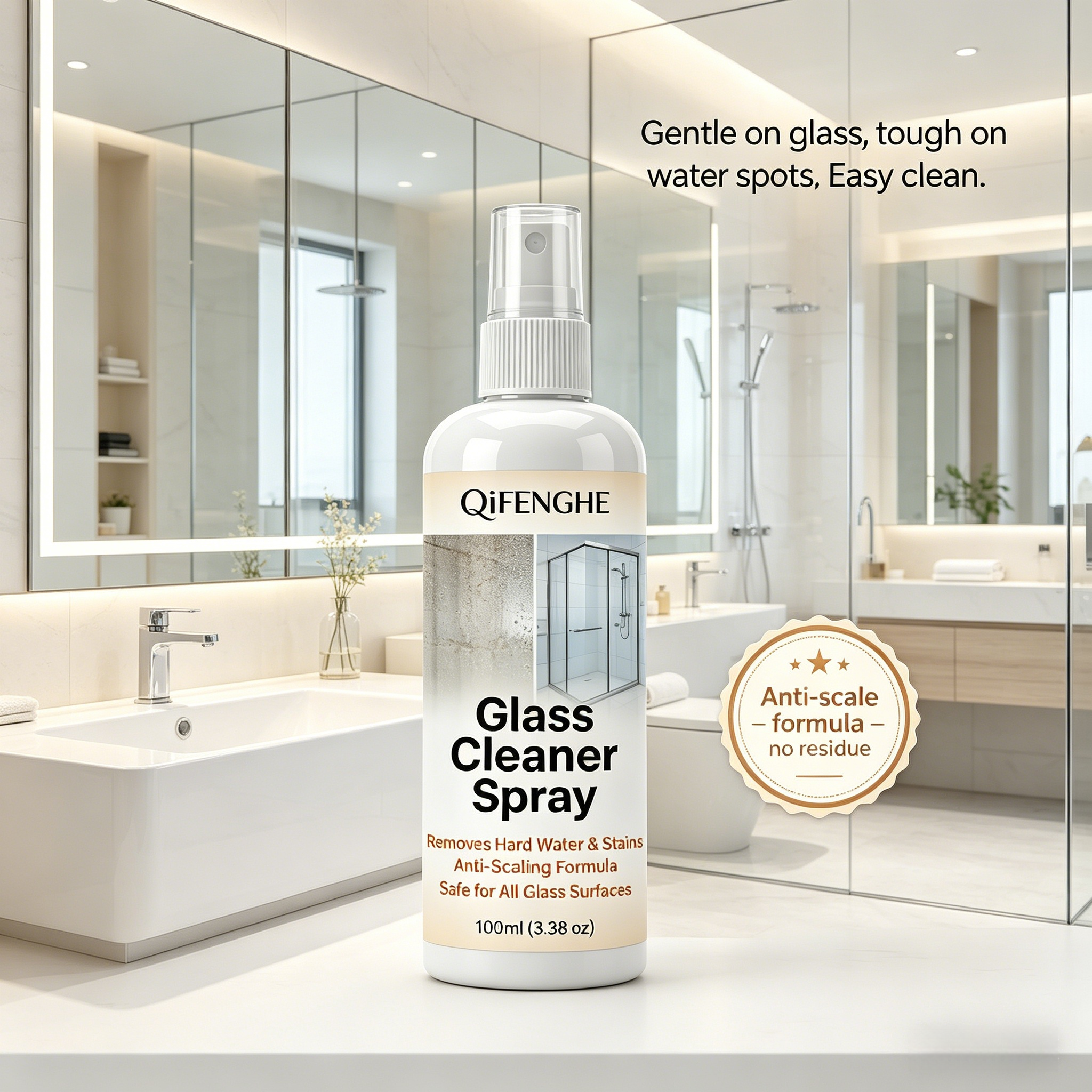 Instant Hard Water Stain Remov - Glass Cleaner Streak 리뷰 및 가격