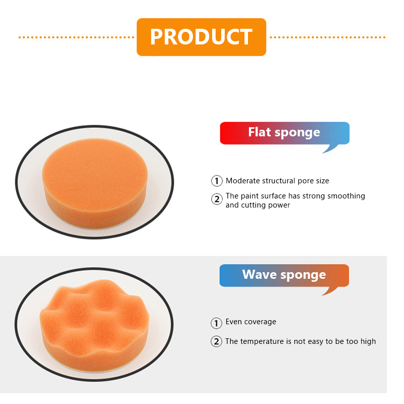 6pcs/set Car Polishing Sponge  - Polish Pad Set Buffer 리뷰 및 가격