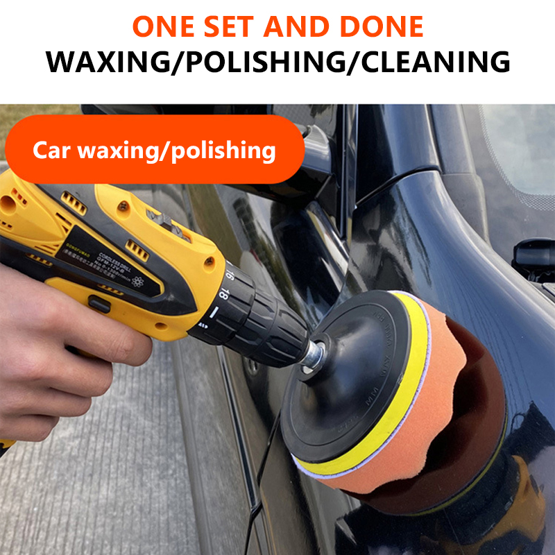 6pcs/set Car Polishing Sponge  - Polish Pad Set Buffer 리뷰 및 가격