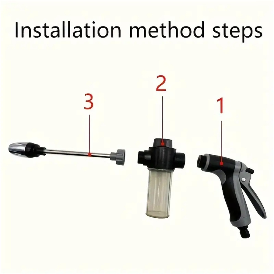 NEW Car Washing Long Pole High - Pressure Washer Foam Gun 리뷰 및 가격