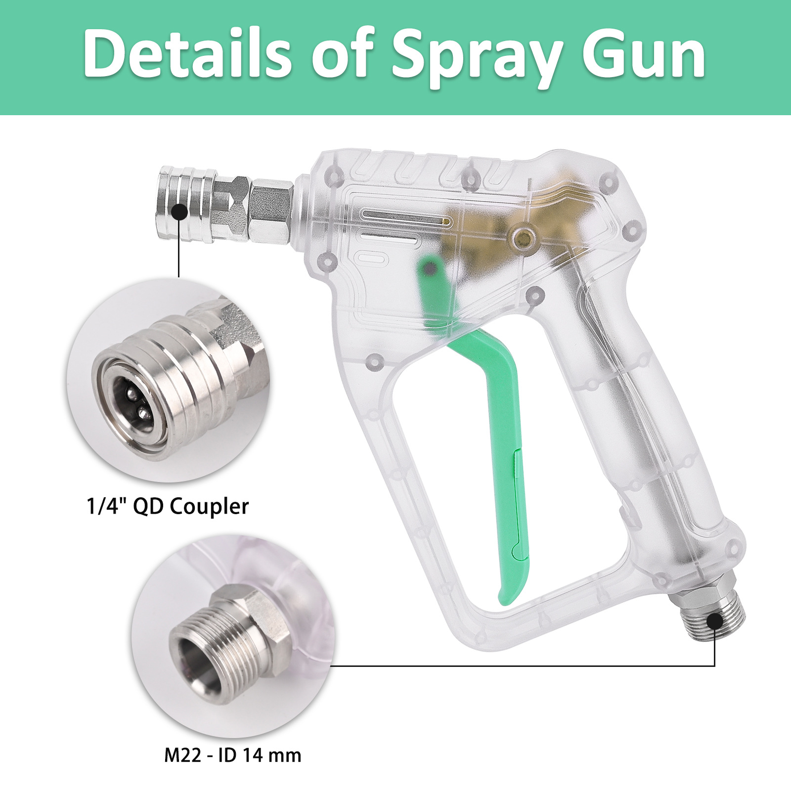 High Pressure Washer Gun with  - Pressure Washer Foam Gun 리뷰 및 가격