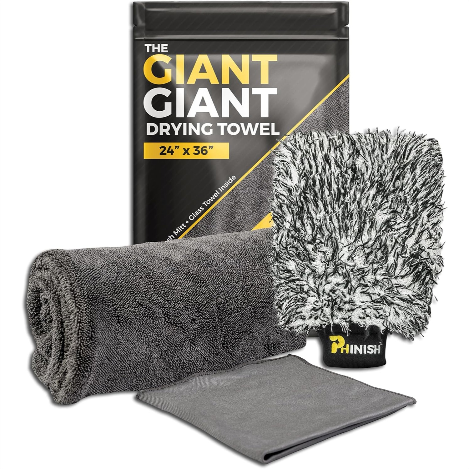 24x36 Car Drying Towel 1200 GS - Microfiber Towel Detailing 리뷰 및 가격