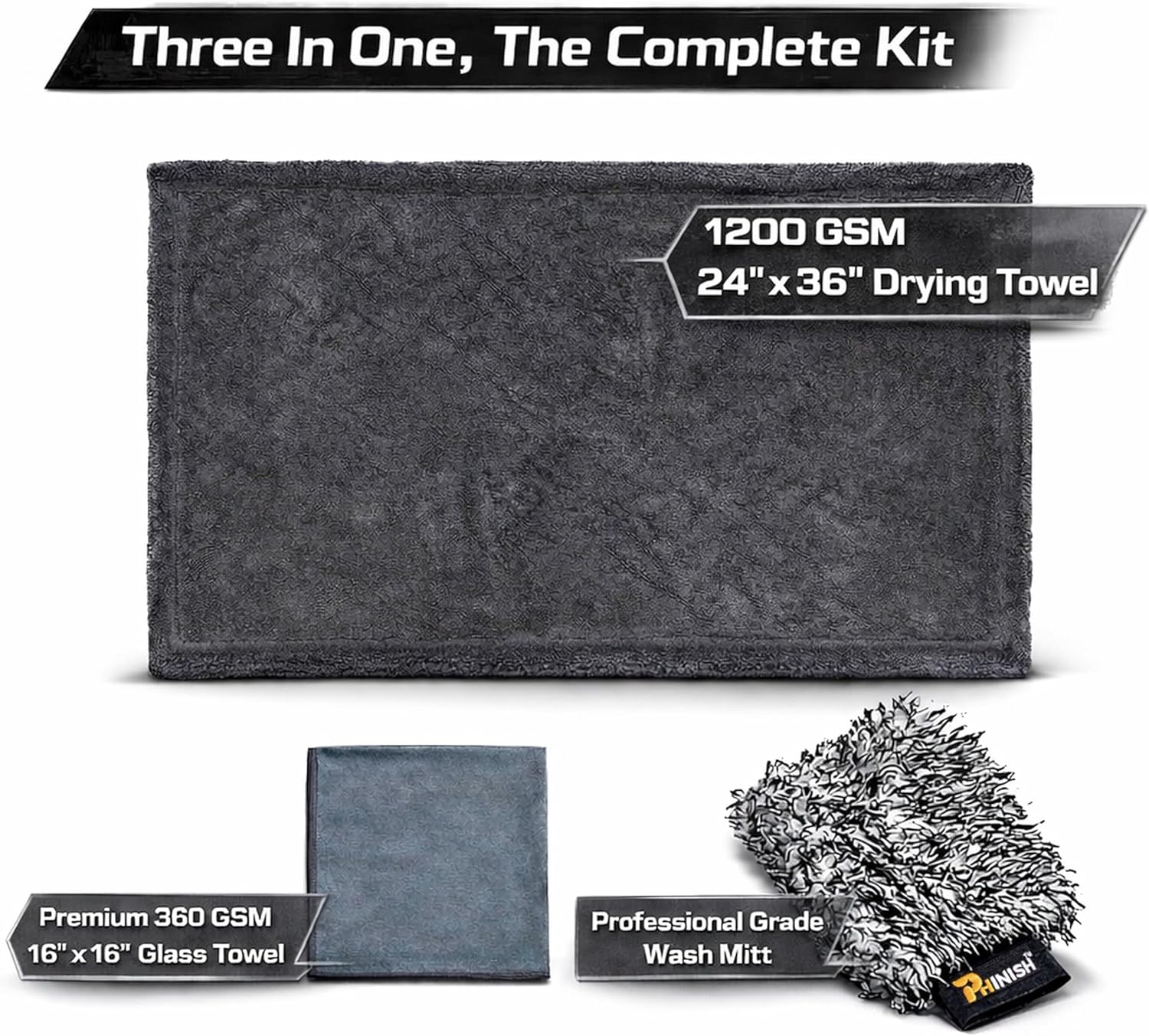 24x36 Car Drying Towel 1200 GS - Microfiber Towel Detailing 리뷰 및 가격