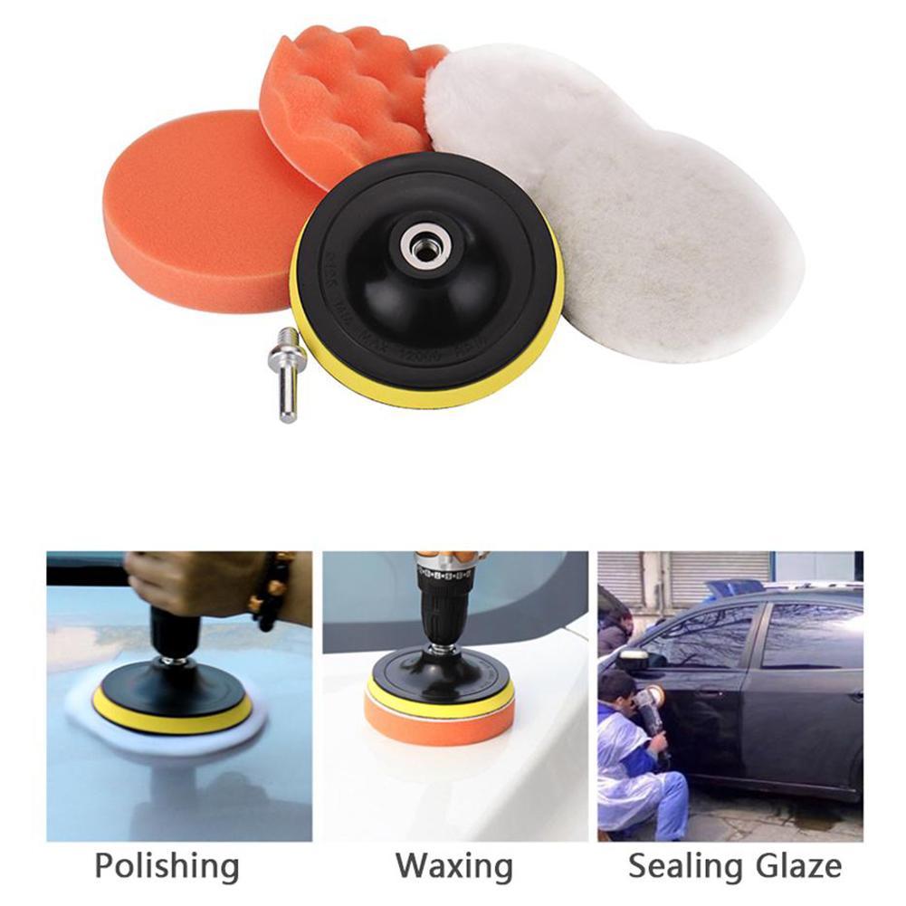 6pcs/set Car Polishing Sponge  - Polish Pad Set Buffer 리뷰 및 가격