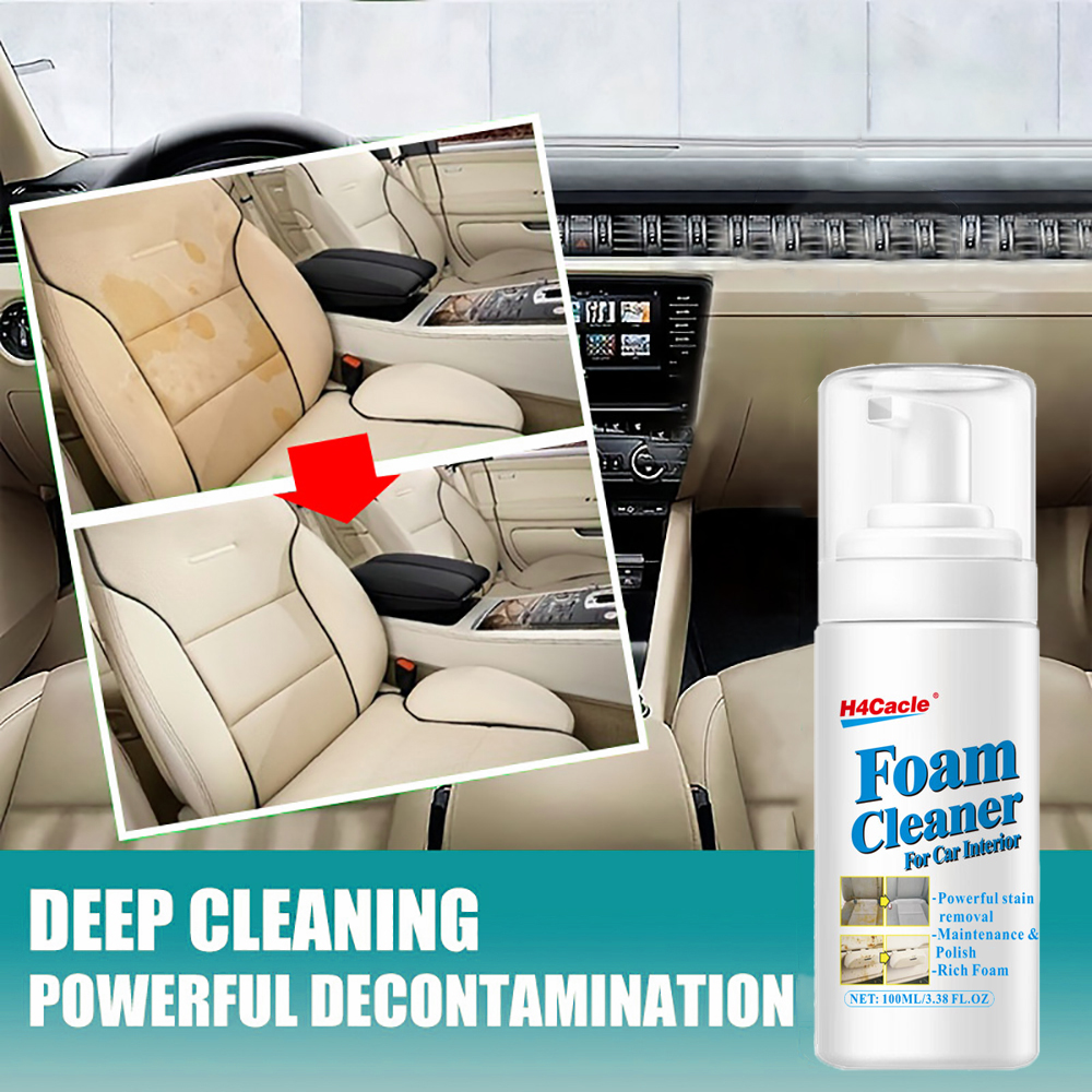 Car Interior Stain Foam Cleane - Leather Cleaner Interior 리뷰 및 가격