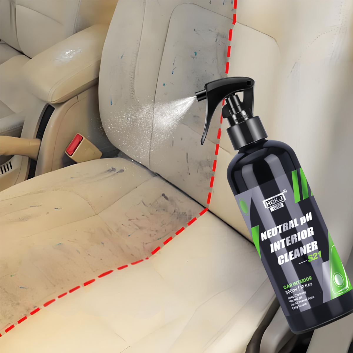 Car Interior Cleaner Agent Cei - Seat Cleaner Fabric 리뷰 및 가격