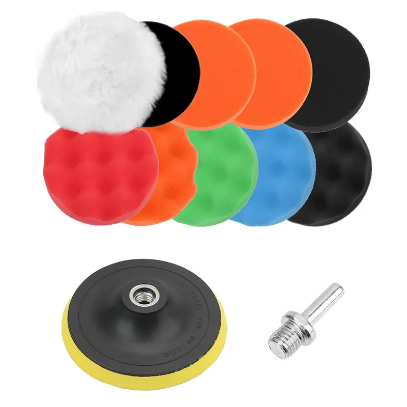 12Pcs/set Car Polishing Pad Pa - Polish Pad Set Buffer 리뷰 및 가격