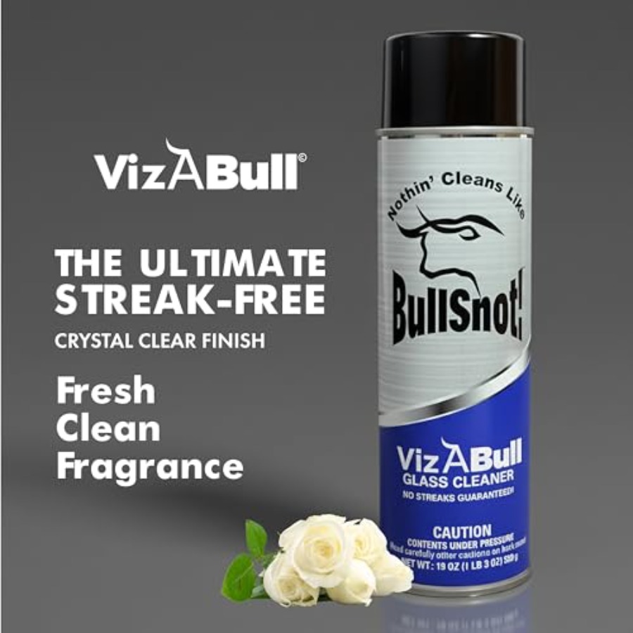 BullSnot VizABull Glass Cleane - Glass Cleaner Streak 리뷰 및 가격
