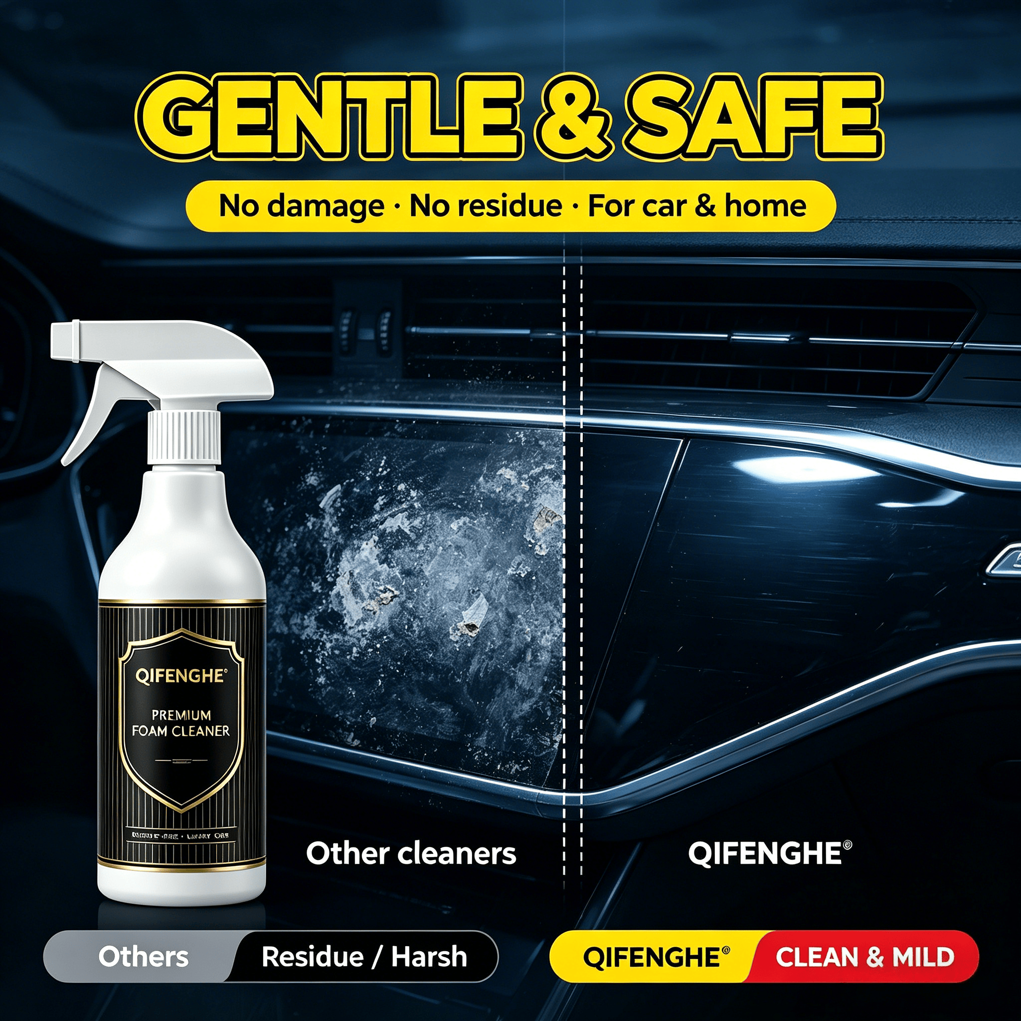 2-in-1 Foam Cleaner – Waterles - Seat Cleaner Fabric 리뷰 및 가격