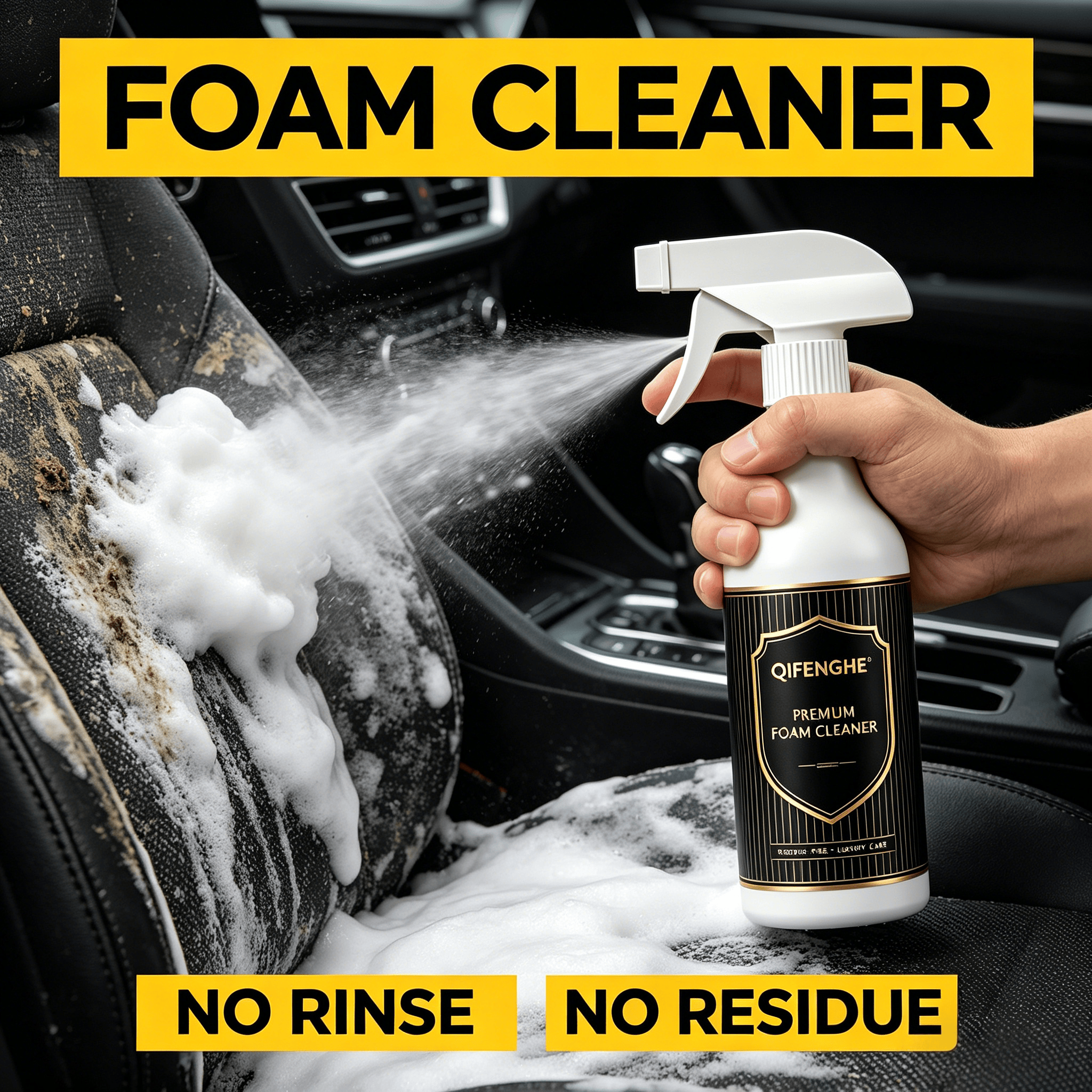 2-in-1 Foam Cleaner – Waterles - Seat Cleaner Fabric 리뷰 및 가격