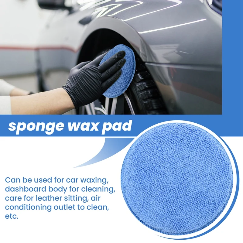 5Inch Microfiber Wax Applicato - Wax Applicator Pad 리뷰 및 가격