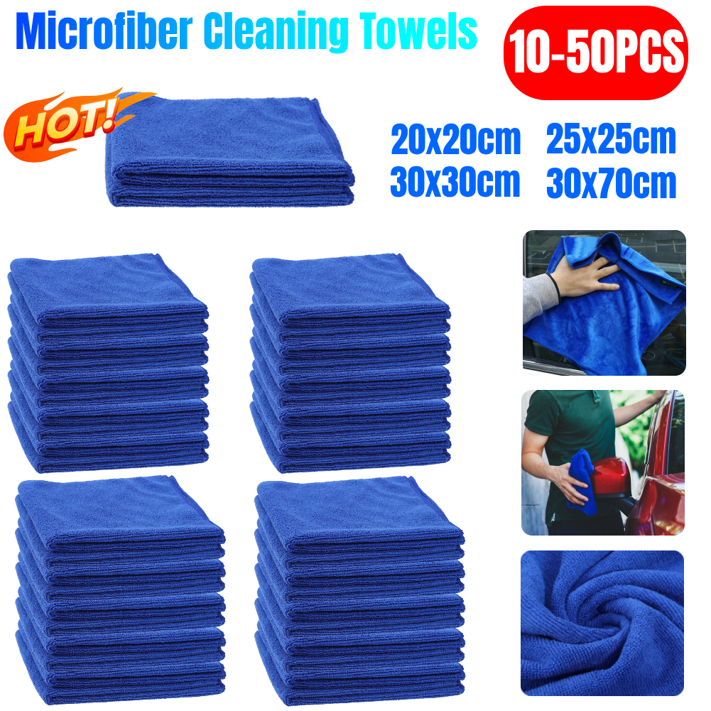 10-50PCS Microfiber Cleaning T - Microfiber Towel Detailing 리뷰 및 가격
