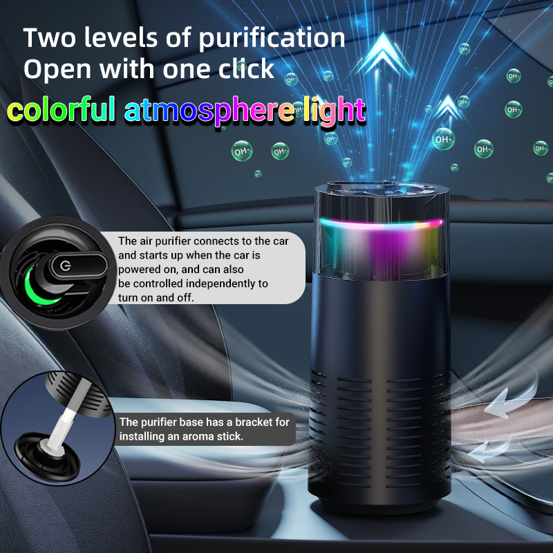 Mini Air Purifier with Aromath - Odor Eliminator Car 리뷰 및 가격