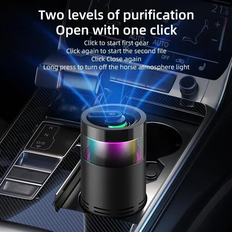 Mini Air Purifier with Aromath - Odor Eliminator Car 리뷰 및 가격