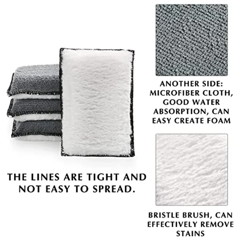 10Pcs Soft Double-Side Microfi - Leather Cleaner Interior 리뷰 및 가격
