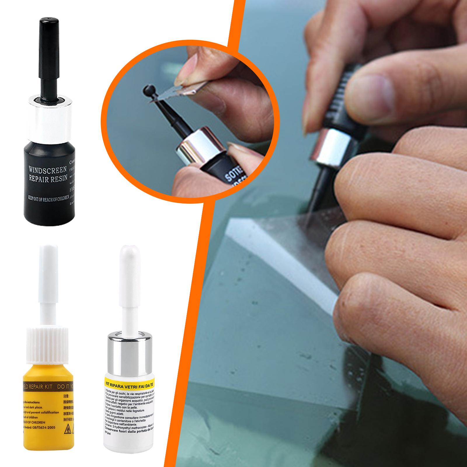 Car Cracked Glass Repair Kit W - Glass Cleaner Streak 리뷰 및 가격