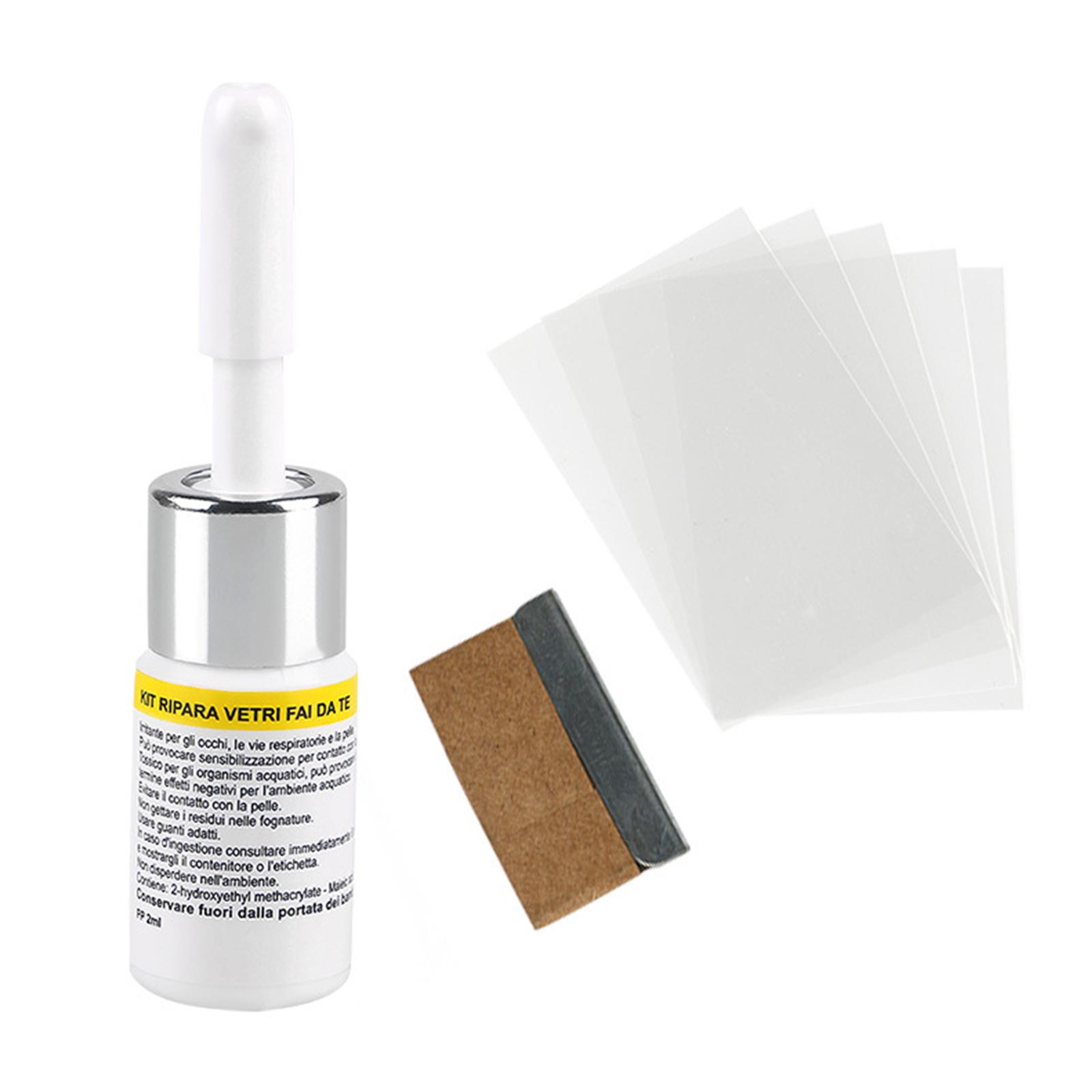 Car Cracked Glass Repair Kit W - Glass Cleaner Streak 리뷰 및 가격