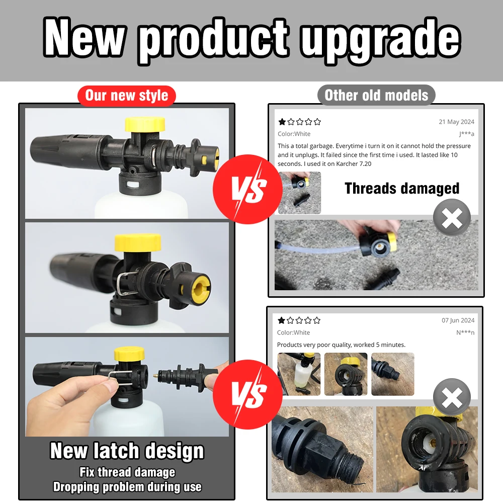 Foam Cannon for Karcher K2 K3  - Pressure Washer Foam Gun 리뷰 및 가격