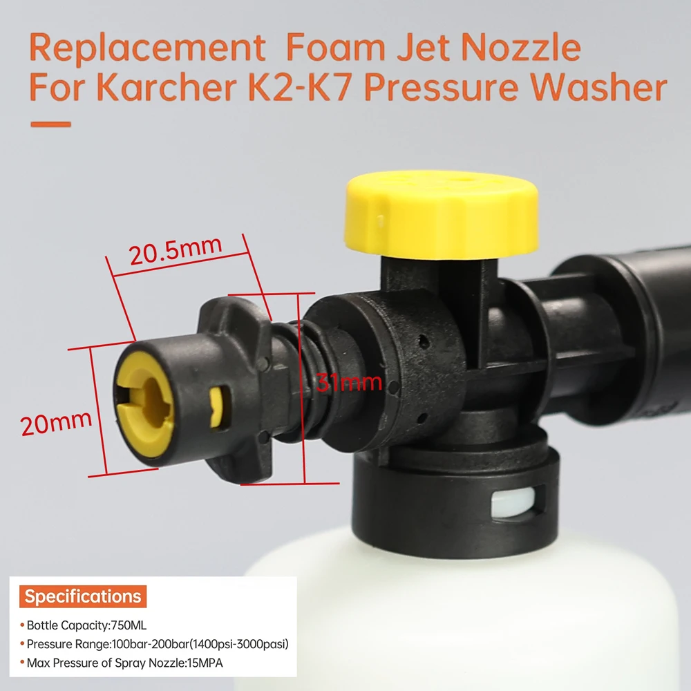 Foam Cannon for Karcher K2 K3  - Pressure Washer Foam Gun 리뷰 및 가격