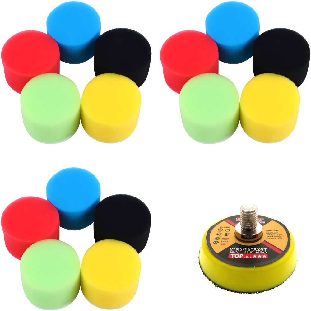 2Inch 50MM Car Doam Polishing  - Polish Pad Set Buffer 리뷰 및 가격