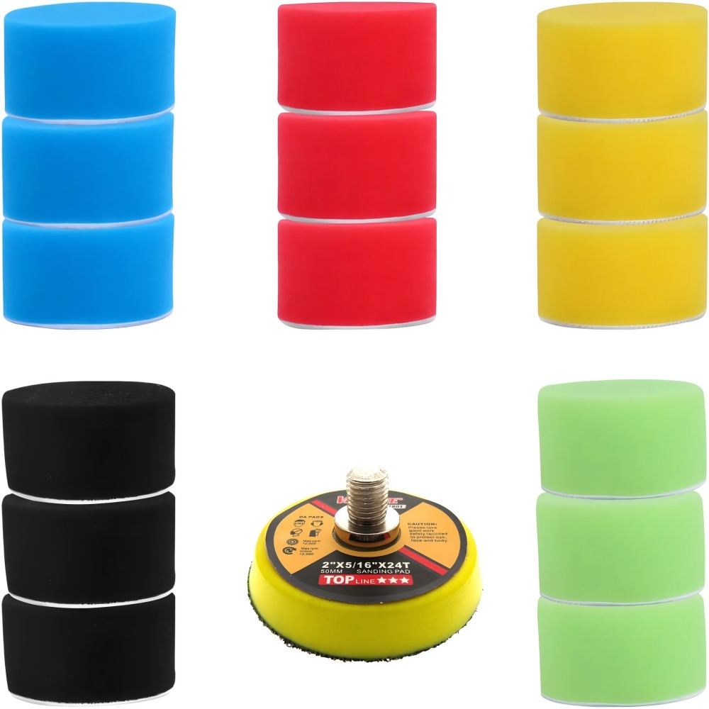 2Inch 50MM Car Doam Polishing  - Polish Pad Set Buffer 리뷰 및 가격