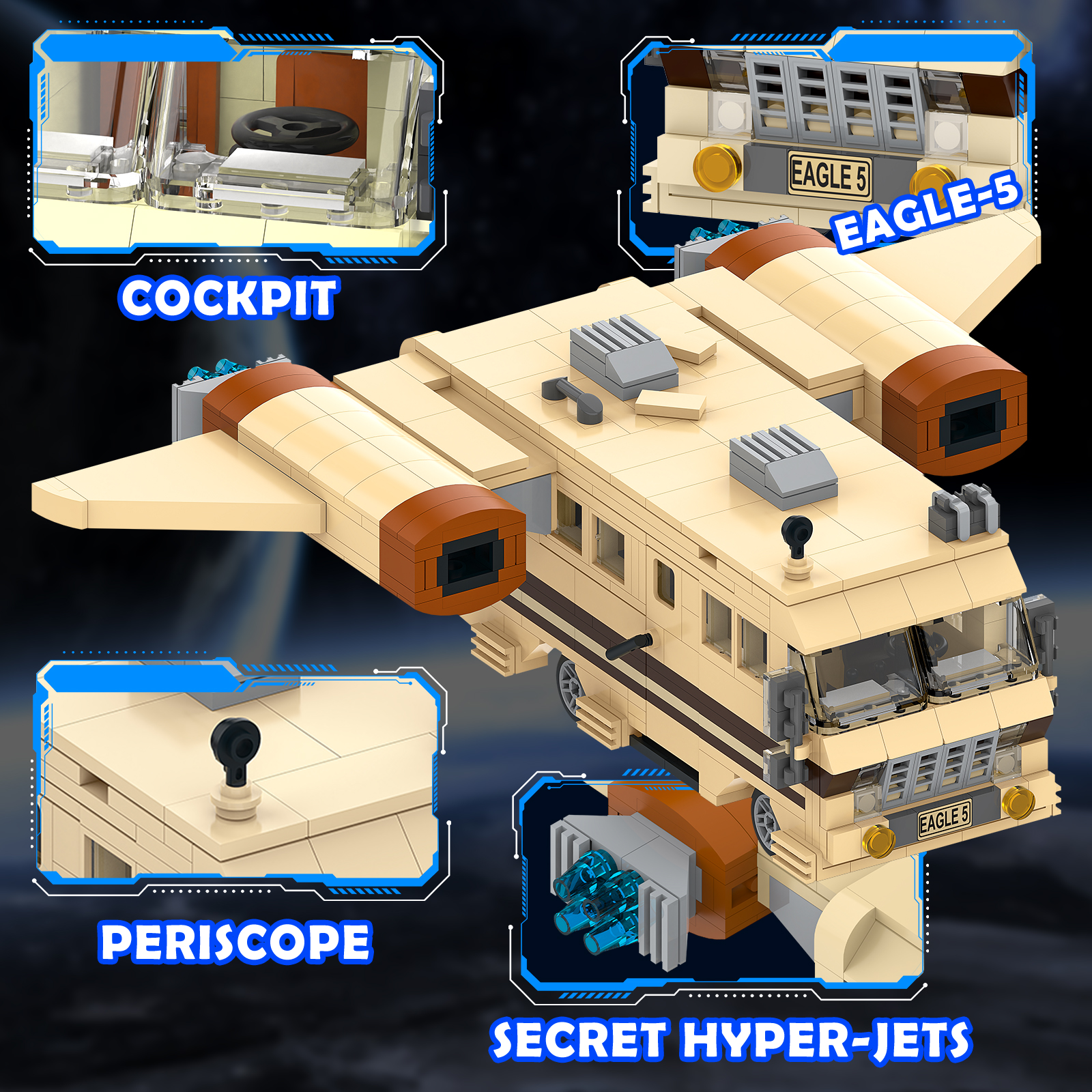 Space Balls Eagle 5 Building B - Interior Detailing Kit 리뷰 및 가격