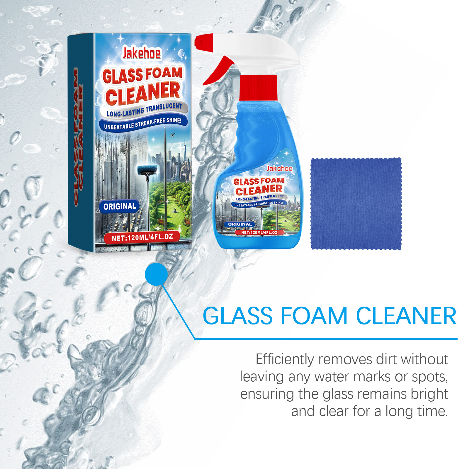 Foaming Glass Cleaner Spray St - Glass Cleaner Streak 리뷰 및 가격