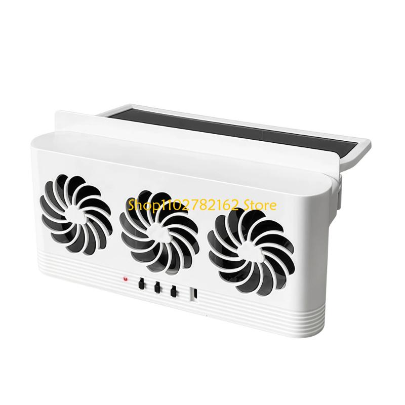 547B Solar Car Exhaust Fan Rap - Odor Eliminator Car 리뷰 및 가격