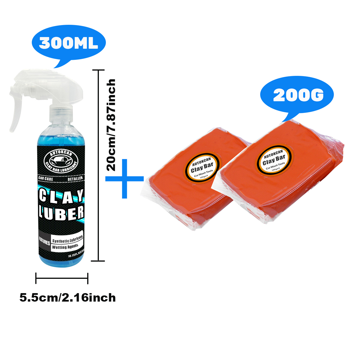 200G Car Clay Bar And 300ml Ma - Clay Bar Lubricant 리뷰 및 가격