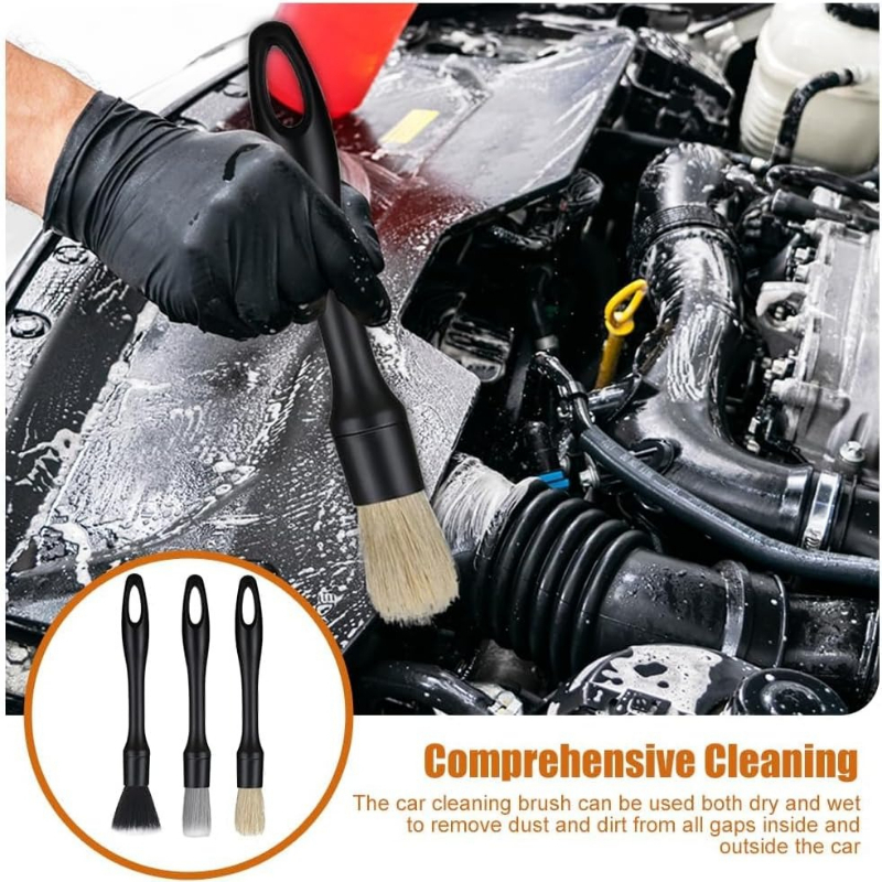 5pcs Automotive Detail Brush K - Interior Detailing Kit 리뷰 및 가격