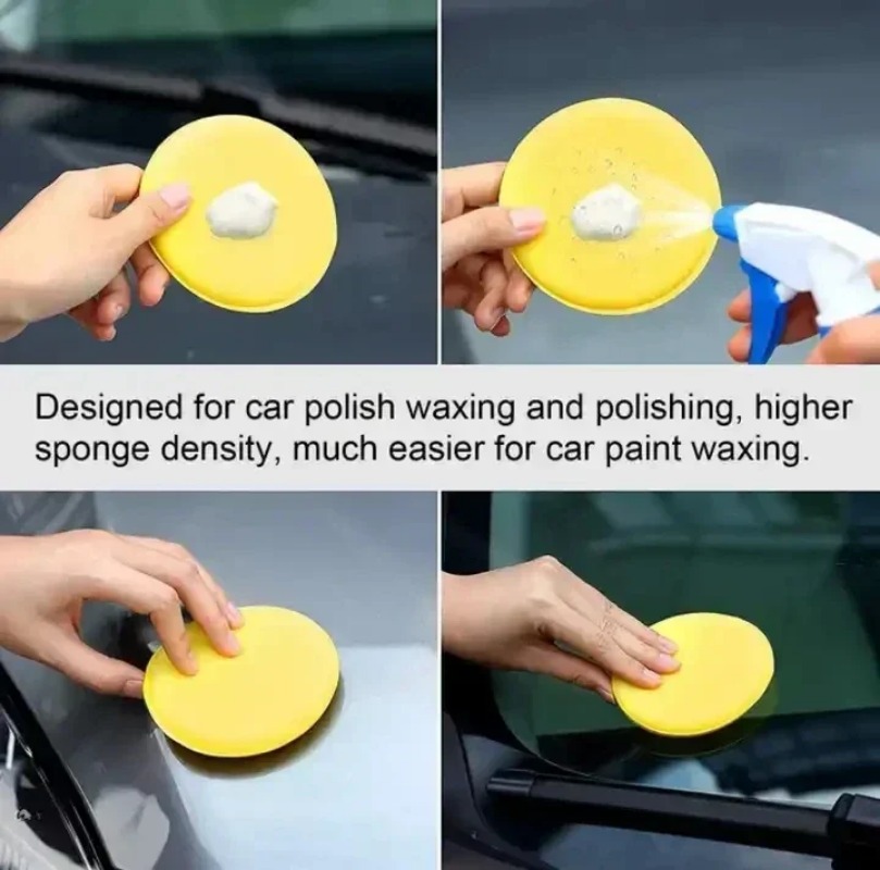 6PCS Car Care Foam Wax Applica - Wax Applicator Pad 리뷰 및 가격