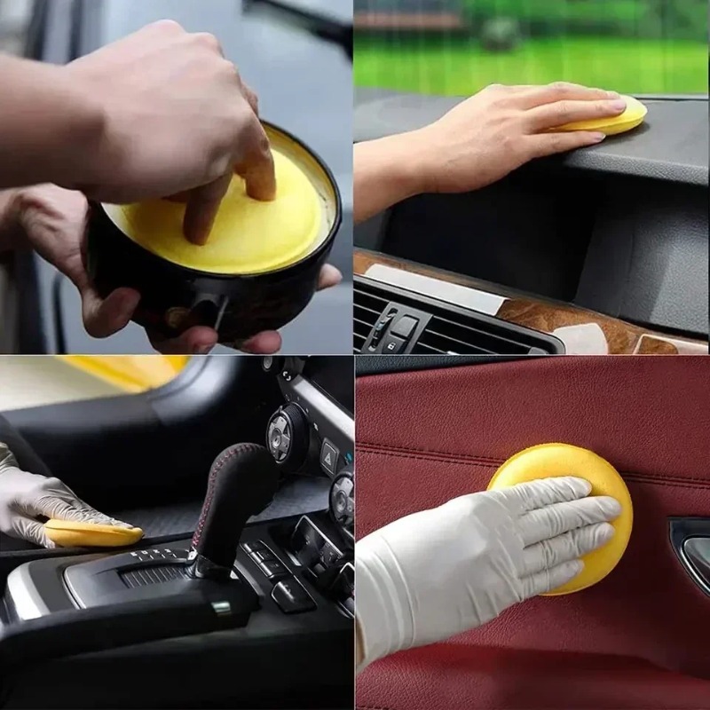 6PCS Car Care Foam Wax Applica - Wax Applicator Pad 리뷰 및 가격