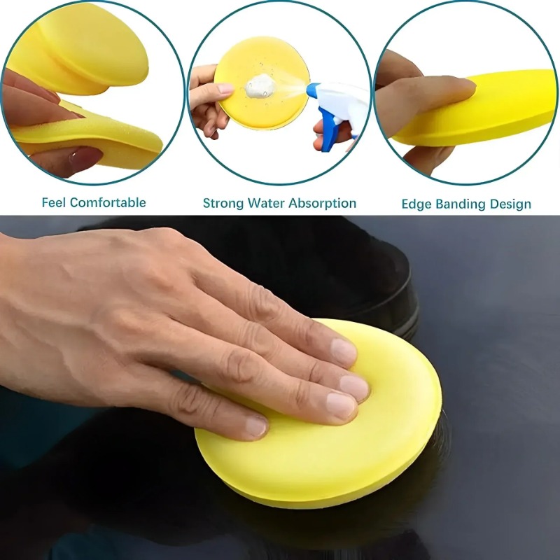6PCS Car Care Foam Wax Applica - Wax Applicator Pad 리뷰 및 가격