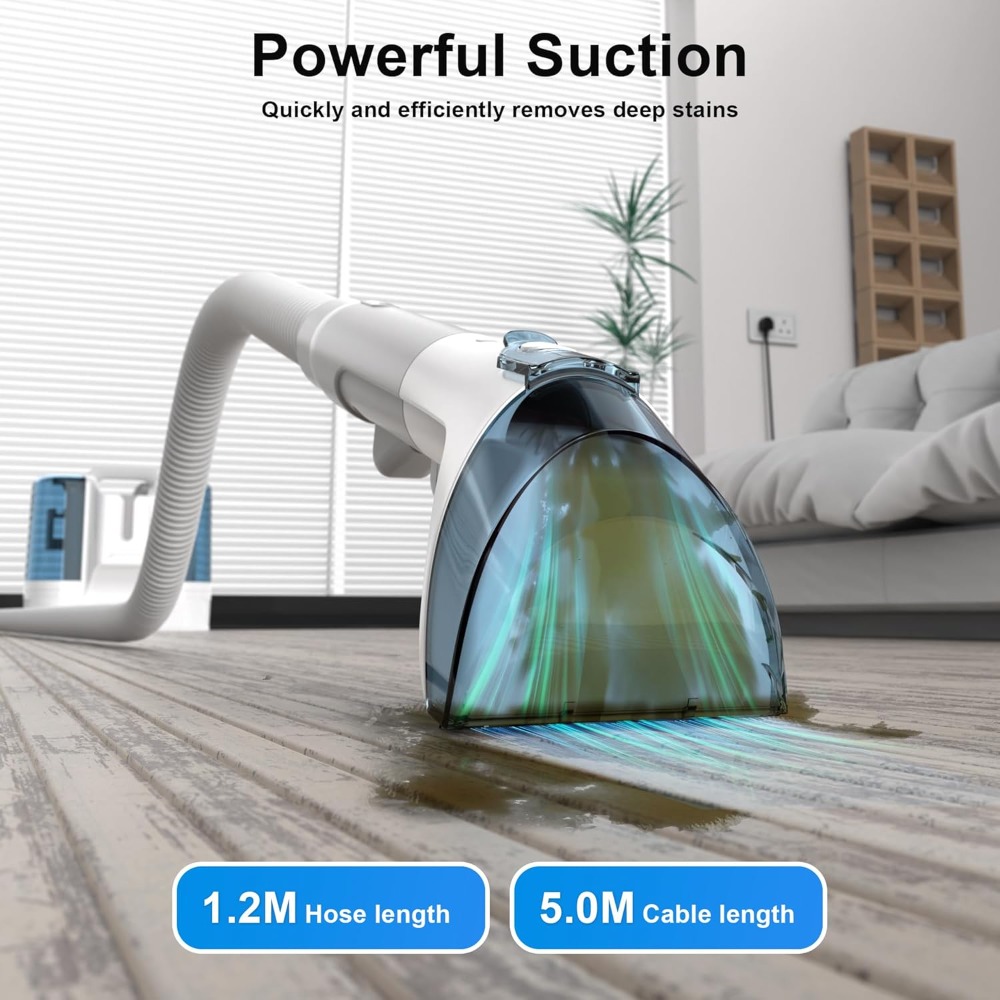 450W Carpet Cleaner Machine Up - Seat Cleaner Fabric 리뷰 및 가격
