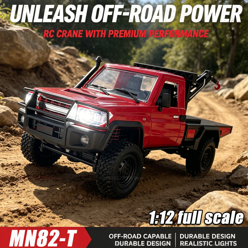 New MN82T RC Crawler 2.4G 4WD  - Dirt Brush Interior 리뷰 및 가격