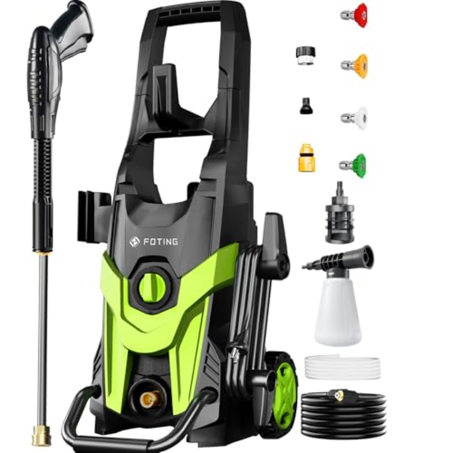 Power waher 4300PSI with 4 Qui - Foam Cannon Car Wash 리뷰 및 가격