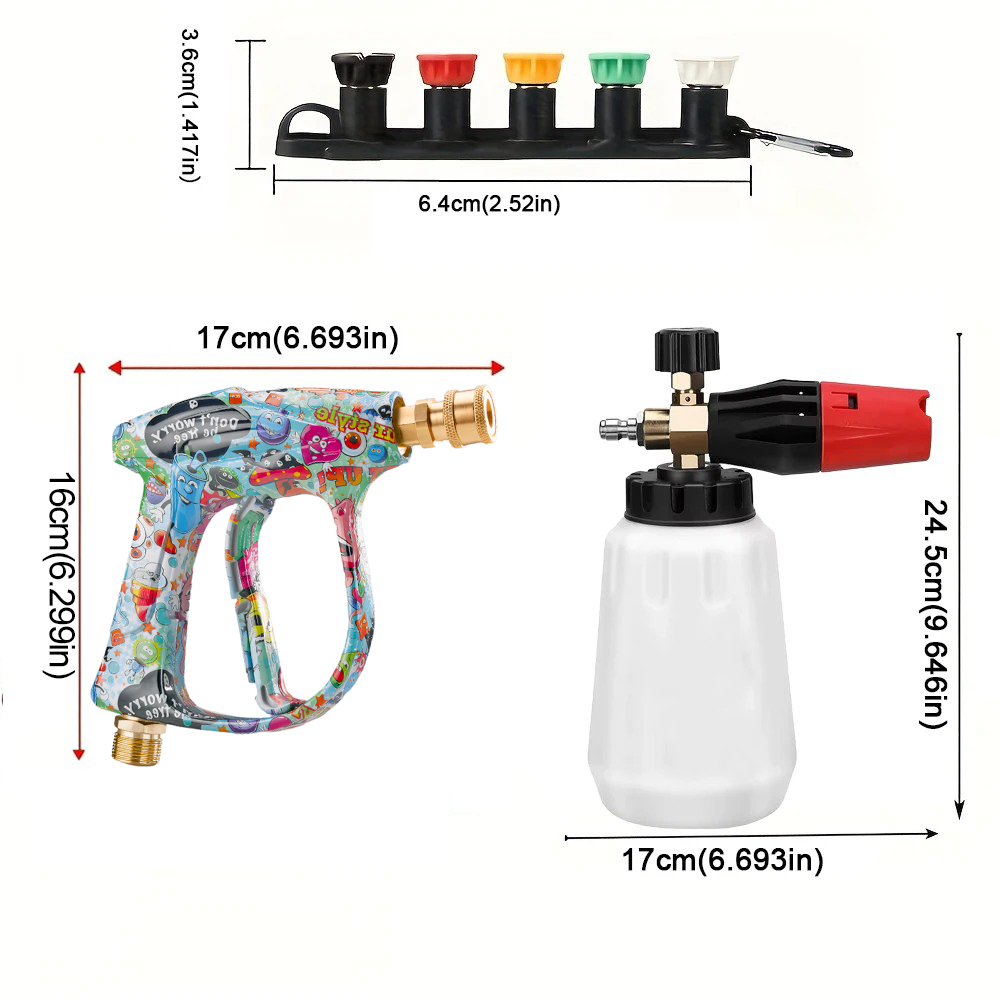 Home use graffiti pressure was - Pressure Washer Foam Gun 리뷰 및 가격