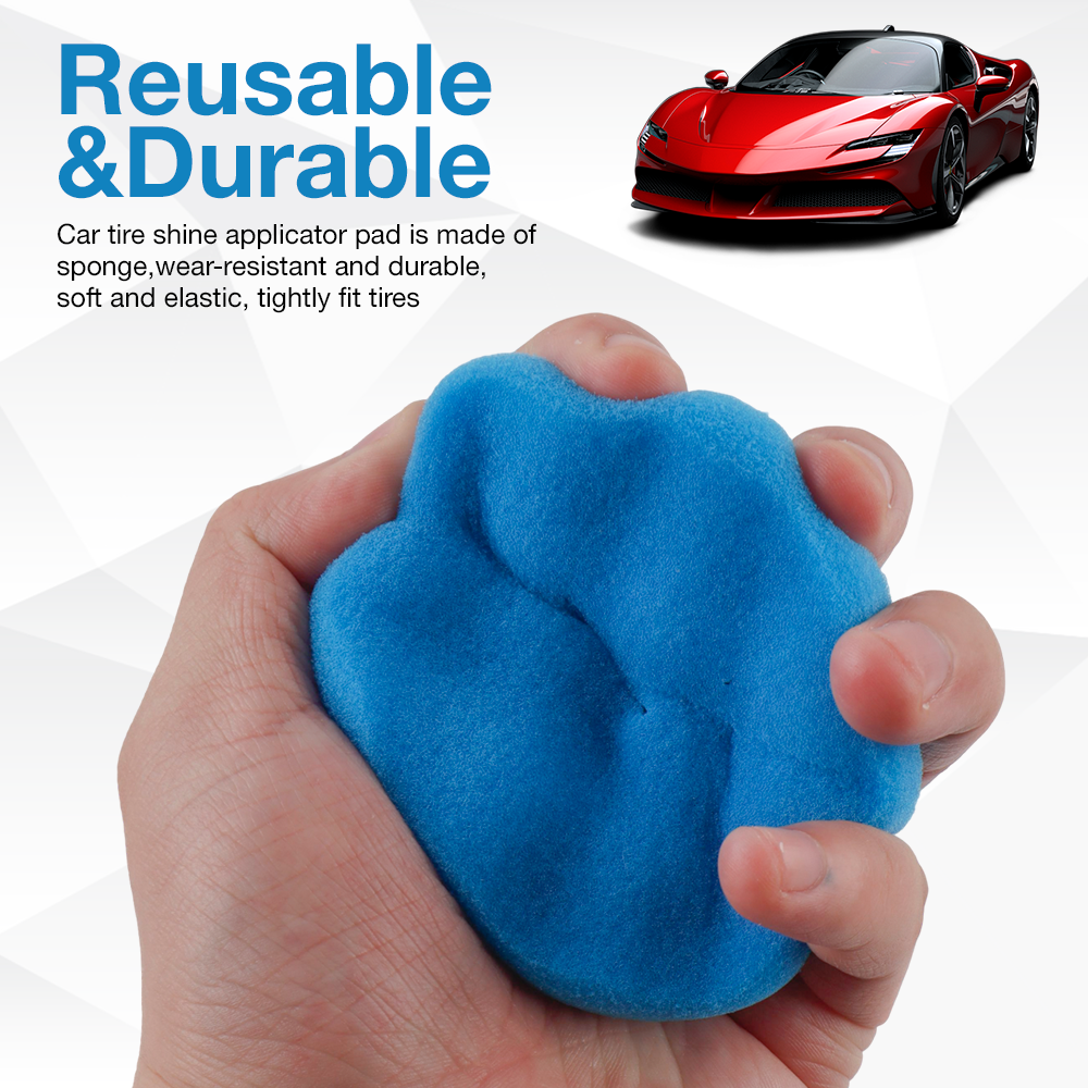 Tire Shine Applicator, Car Pol - Wax Applicator Pad 리뷰 및 가격