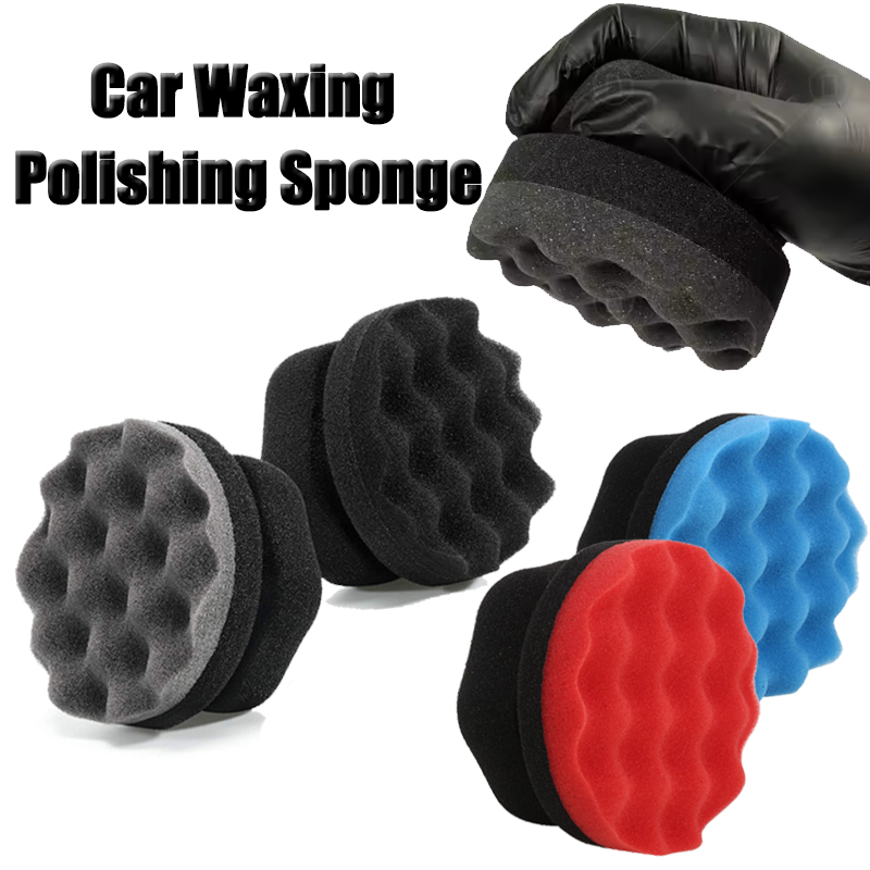 Car Wax Polishing Sponge Hexag - Wax Applicator Pad 리뷰 및 가격