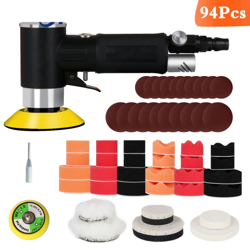 Air Sander Mini Pneumatic Grin - Polish Pad Set Buffer 리뷰 및 가격