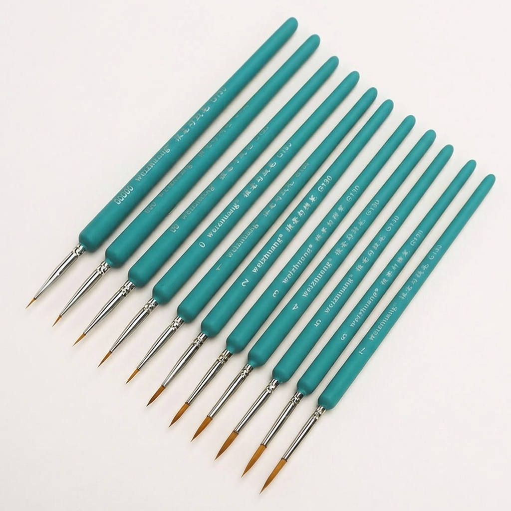 11 PCS Miniature Paint Brushes - Detailing Brush Set 리뷰 및 가격