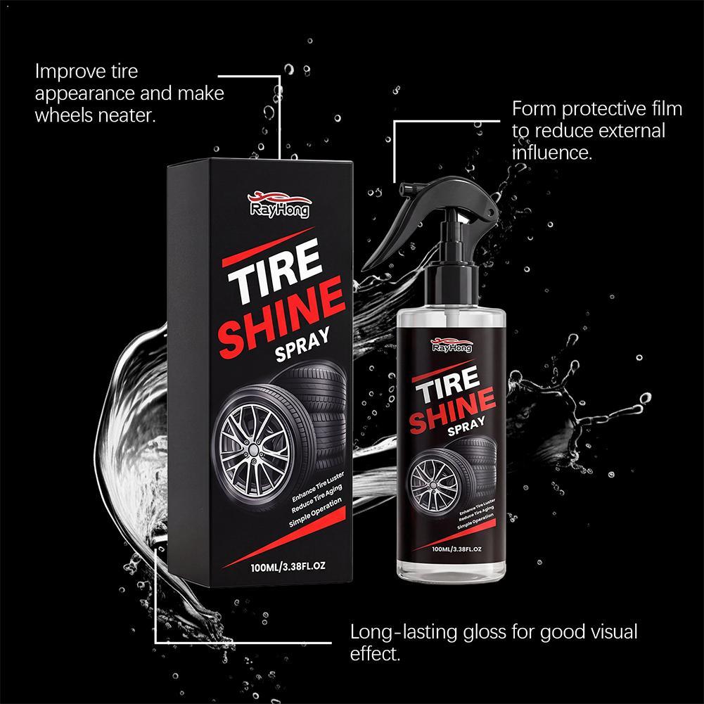 Tyre Gloss Tire Coating Spray  - Tire Shine Spray Sealant 리뷰 및 가격