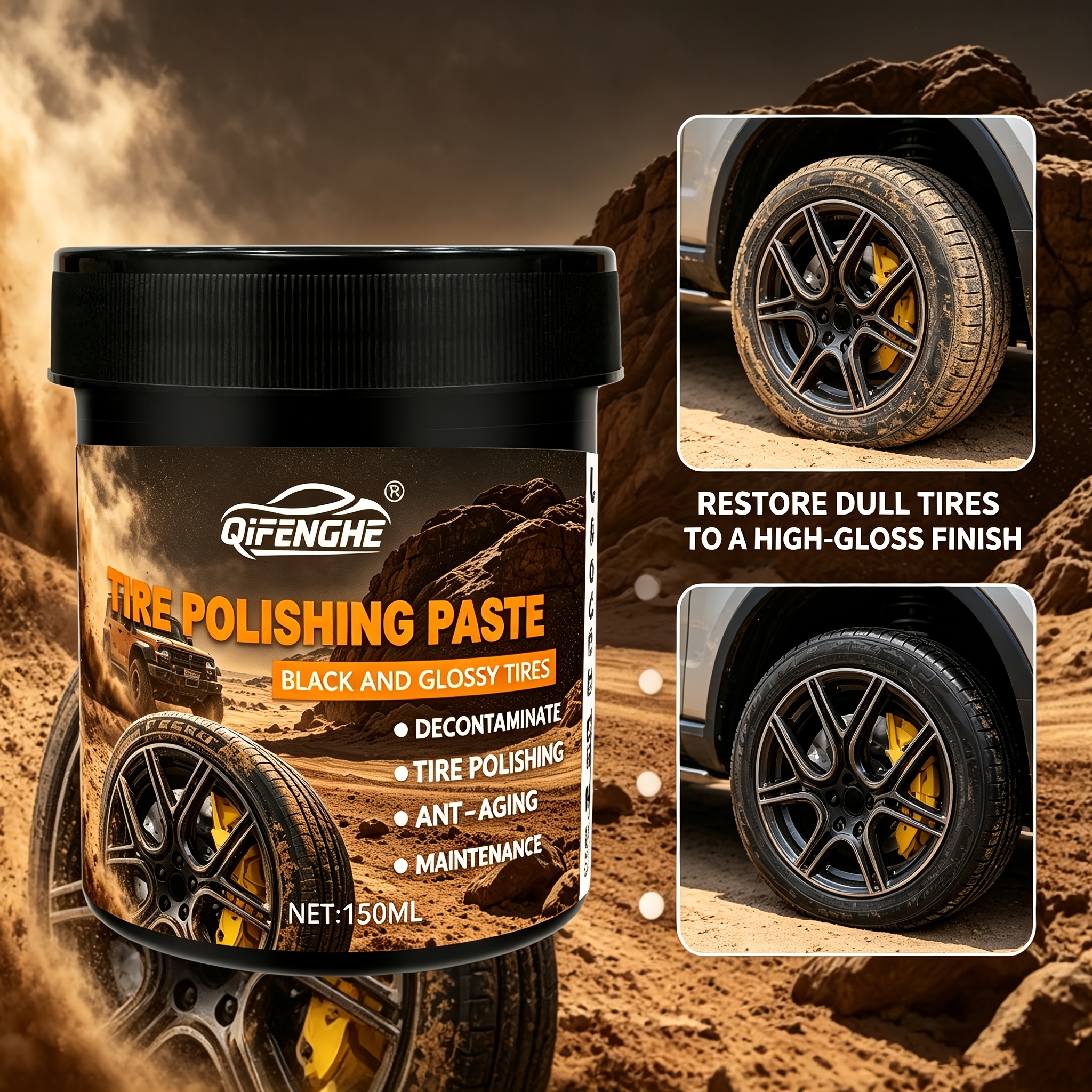 Car Tire Polish Paste Kit - Hi - Wax Applicator Pad 리뷰 및 가격