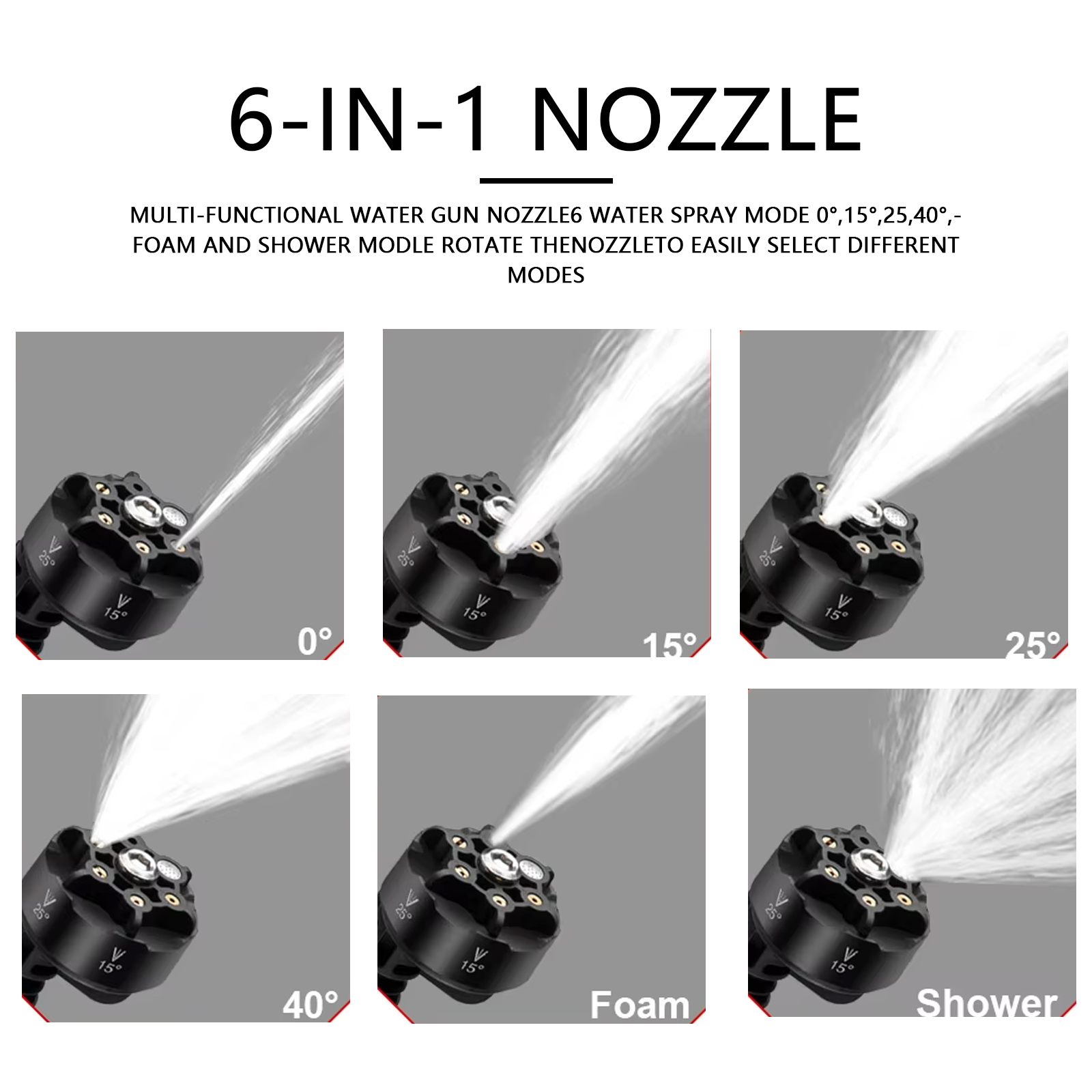 【2026 New】3500W 6-in-1 Nozzle  - Car Shampoo Ph 리뷰 및 가격
