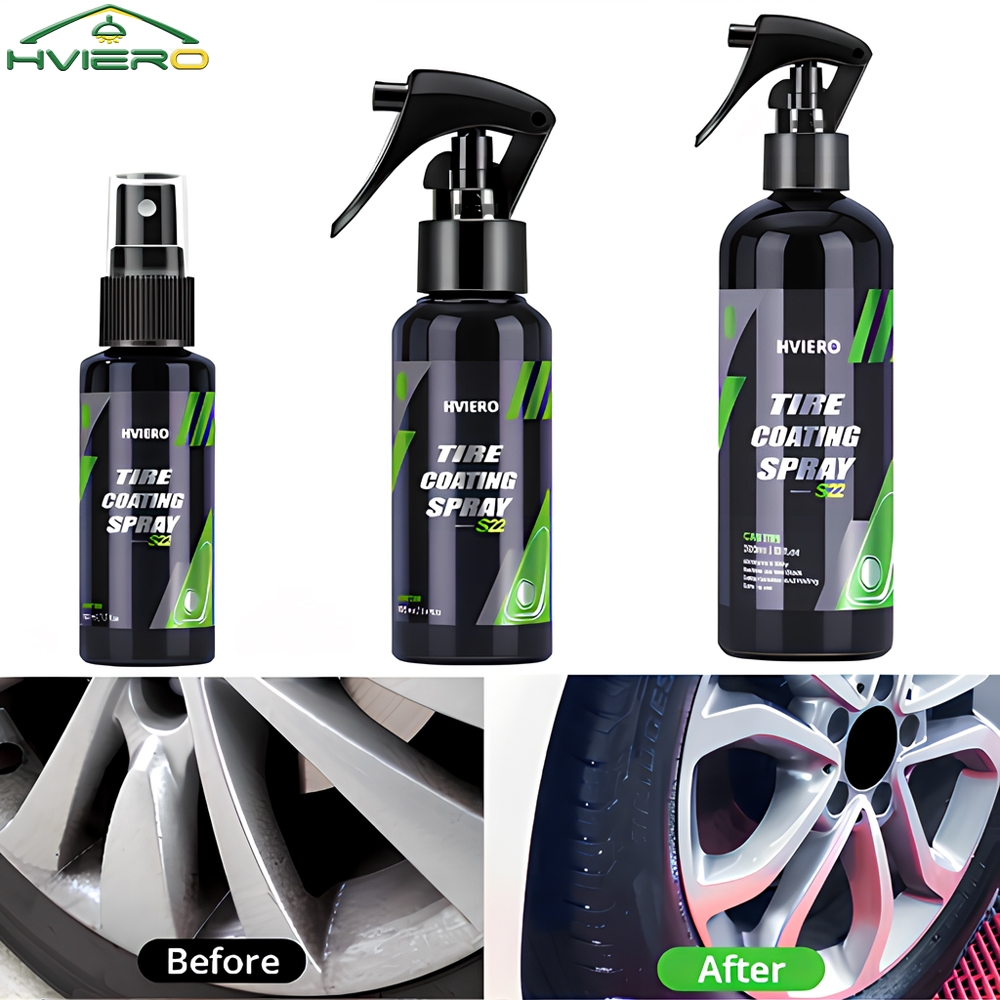 Tyre Gloss HVIERO S22 Tire Coa - Tire Shine Spray Sealant 리뷰 및 가격