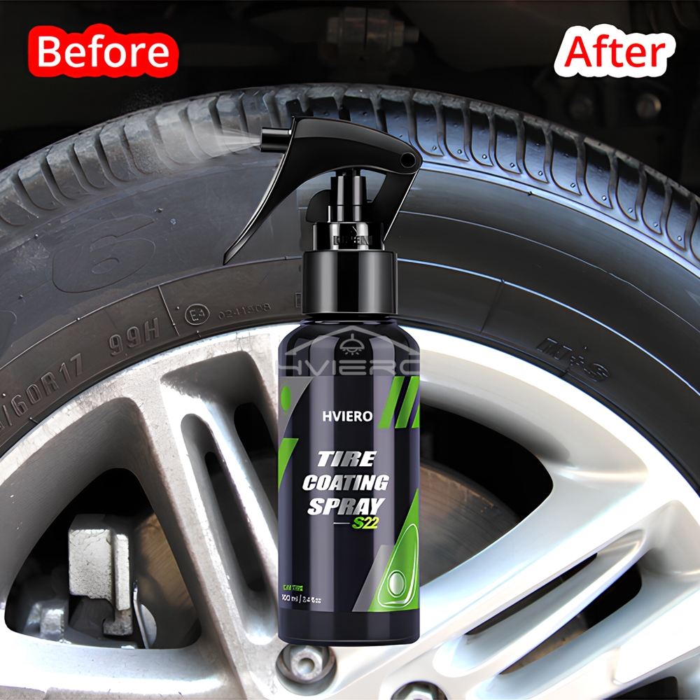 Tyre Gloss HVIERO S22 Tire Coa - Tire Shine Spray Sealant 리뷰 및 가격