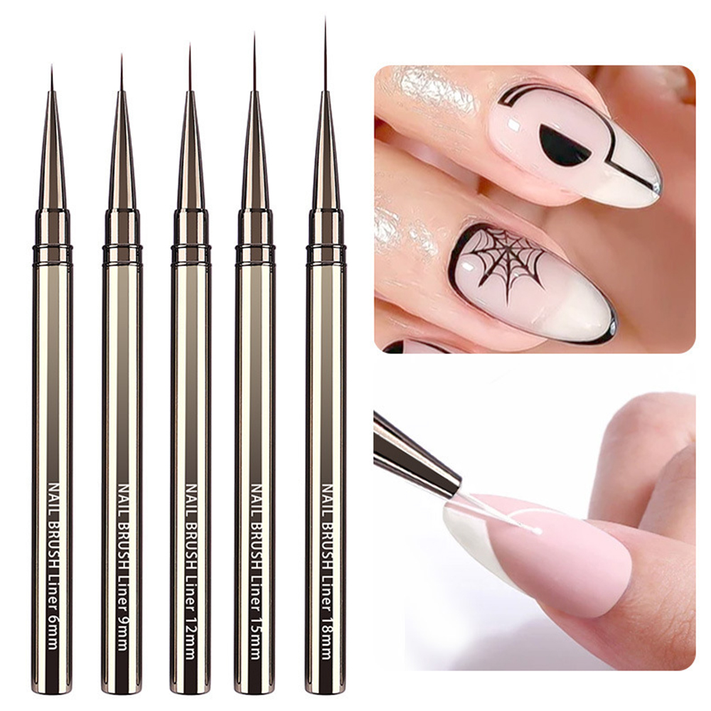 5-Piece Professional Nail Art  - Detailing Brush Set 리뷰 및 가격