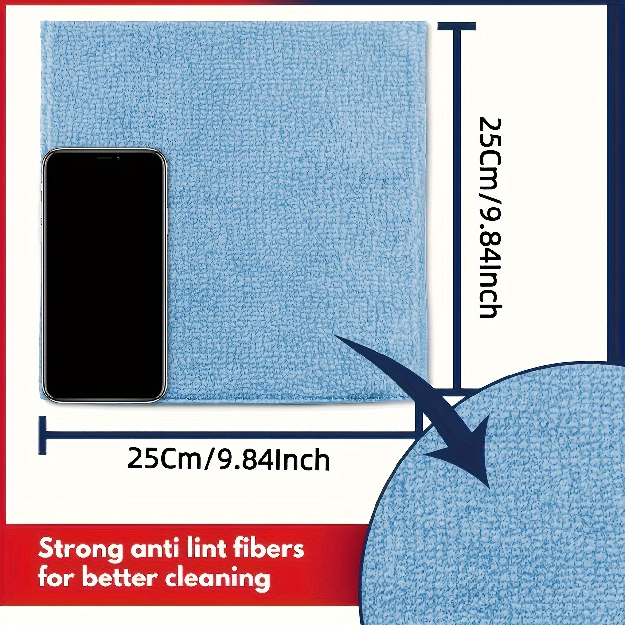1-50pcs Light Blue Microfiber  - Microfiber Towel Detailing 리뷰 및 가격