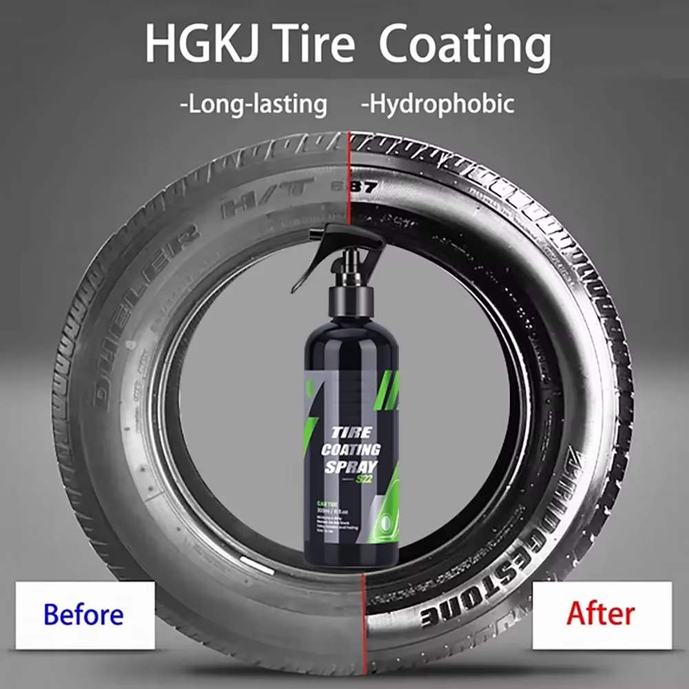 S22 Black Car Tire Blackening  - Car Wax Ceramic Coating 리뷰 및 가격